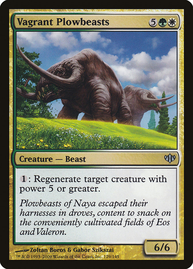 Vagrant Plowbeasts (129) [Conflux] | Odin's Place