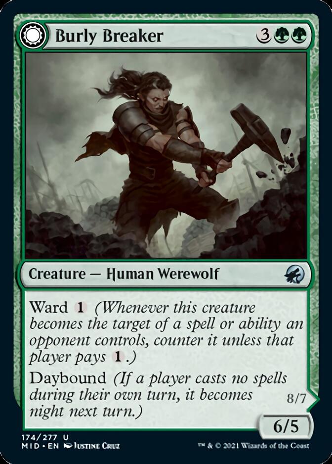 Burly Breaker // Dire-Strain Demolisher [Innistrad: Midnight Hunt] | Odin's Place