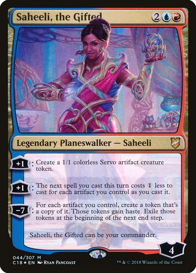 Saheeli, the Gifted (44) [Commander 2018] | Odin's Place
