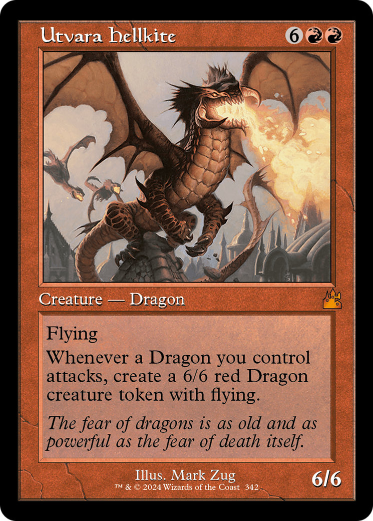 Utvara Hellkite (Retro Frame) [Ravnica Remastered] | Odin's Place