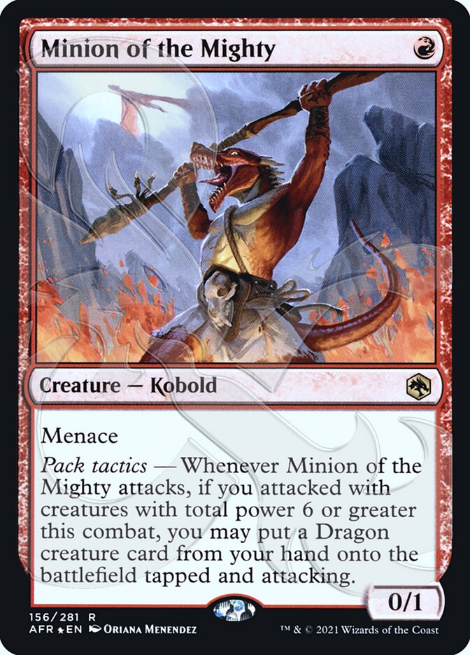 Minion of the Mighty (Ampersand Promo) [Dungeons & Dragons: Adventures in the Forgotten Realms Promos] | Odin's Place