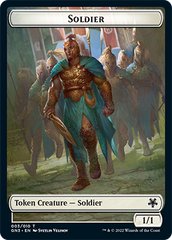 Soldier // Drake Double-Sided Token [Game Night: Free-for-All Tokens] | Odin's Place