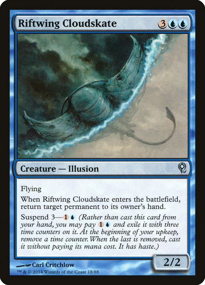 Riftwing Cloudskate (18) [Duel Decks: Jace vs. Vraska] | Odin's Place