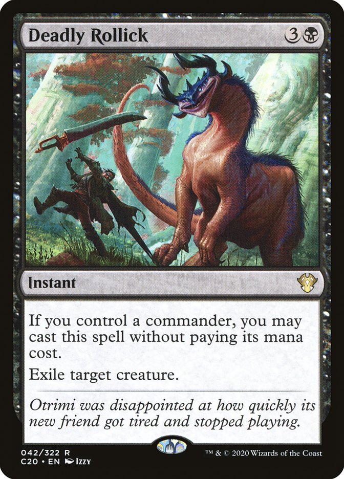 Deadly Rollick [Commander 2020] | Odin's Place