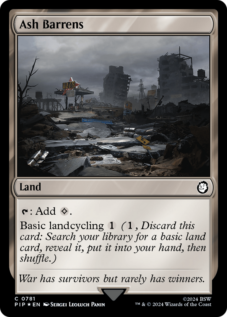 Ash Barrens (Surge Foil) [Fallout] | Odin's Place