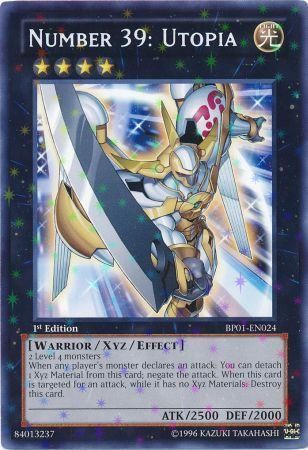 Number 39: Utopia [BP01-EN024] Starfoil Rare | Odin's Place
