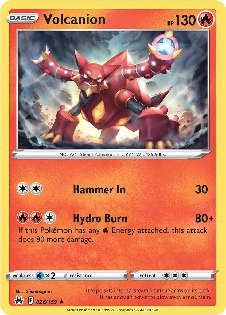 Volcanion (026/159) [Sword & Shield: Crown Zenith] | Odin's Place