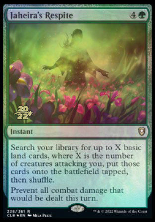 Jaheira's Respite [Commander Legends: Battle for Baldur's Gate Prerelease Promos] | Odin's Place