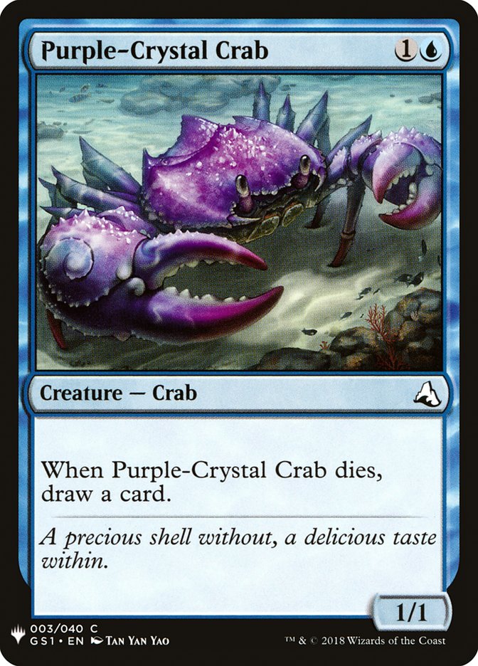 Purple-Crystal Crab [Mystery Booster] | Odin's Place