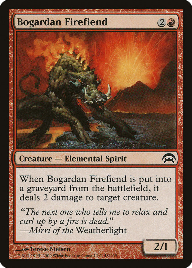 Bogardan Firefiend (48) [Planechase] | Odin's Place