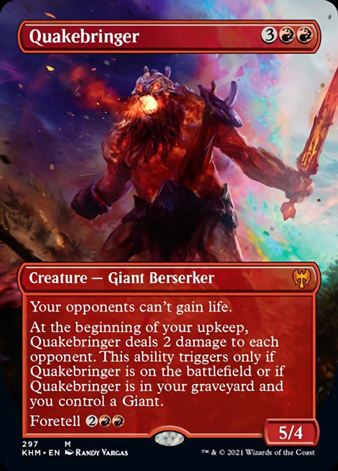 Quakebringer (Borderless Alternate Art) [Kaldheim] | Odin's Place