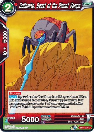 Goliamite, Beast of the Planet Vampa (BT11-020) [Vermilion Bloodline] | Odin's Place