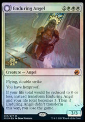 Enduring Angel // Angelic Enforcer [Innistrad: Midnight Hunt Prerelease Promos] | Odin's Place