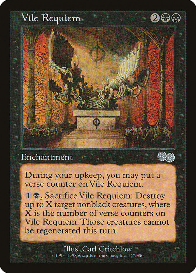 Vile Requiem (167) [Urza's Saga] | Odin's Place