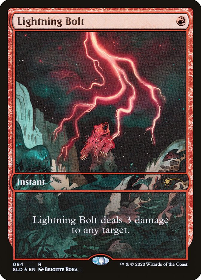Lightning Bolt (084) [Secret Lair Drop Series] | Odin's Place