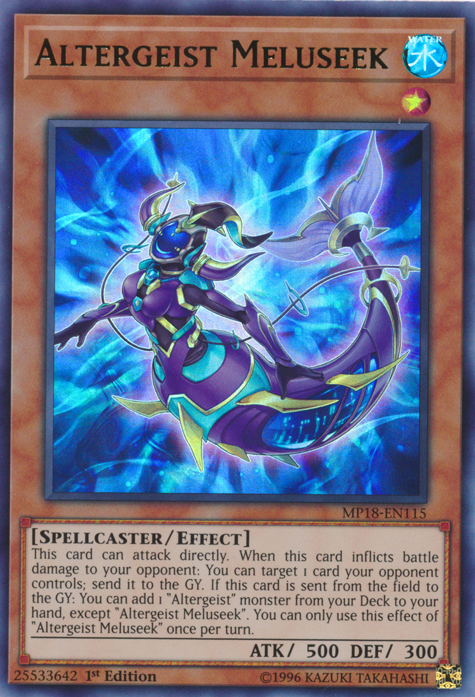 Altergeist Meluseek [MP18-EN115] Ultra Rare | Odin's Place