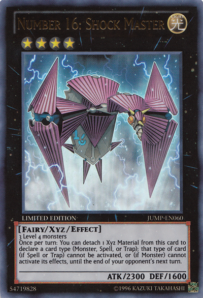 Number 16: Shock Master [JUMP-EN060] Ultra Rare | Odin's Place