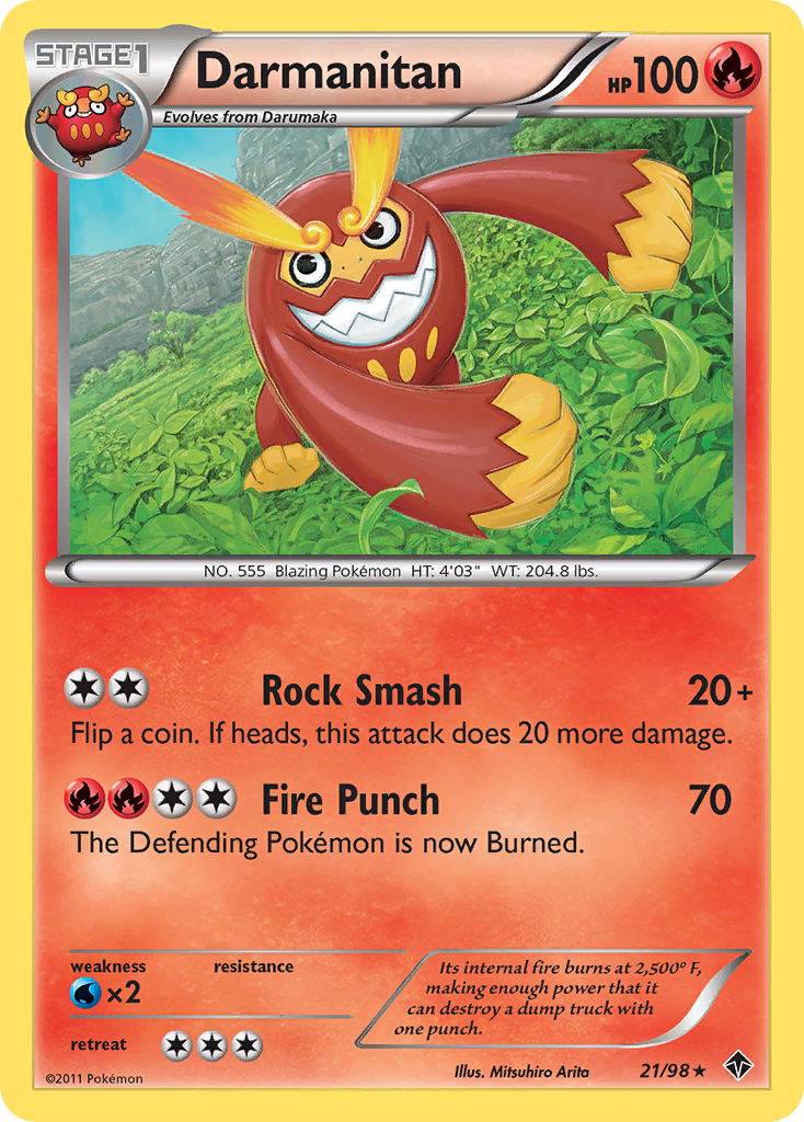 Darmanitan (21/98) [Black & White: Emerging Powers] | Odin's Place