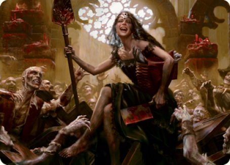Gisa, Glorious Resurrector Art Card [Innistrad: Midnight Hunt Art Series] | Odin's Place
