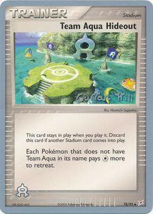 Team Aqua Hideout (78/95) (Bright Aura - Curran Hill's) [World Championships 2005] | Odin's Place
