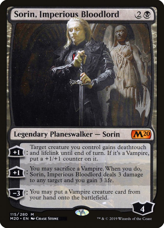 Sorin, Imperious Bloodlord (Promo Pack) [Core Set 2020 Promos] | Odin's Place