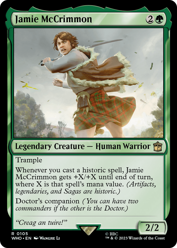 Jamie McCrimmon [Doctor Who] | Odin's Place