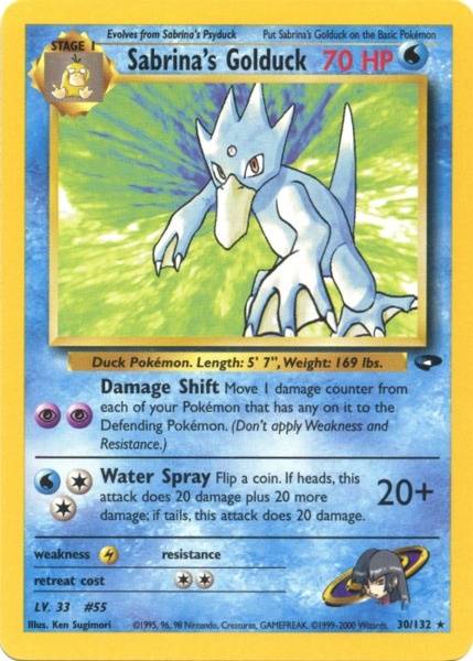 Sabrina's Golduck (30/132) [Gym Challenge Unlimited] | Odin's Place