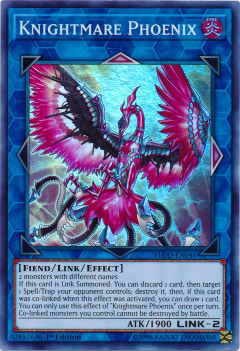 Knightmare Phoenix [FLOD-EN046] Super Rare | Odin's Place
