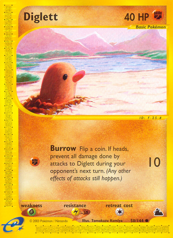 Diglett (50/144) [Skyridge] | Odin's Place
