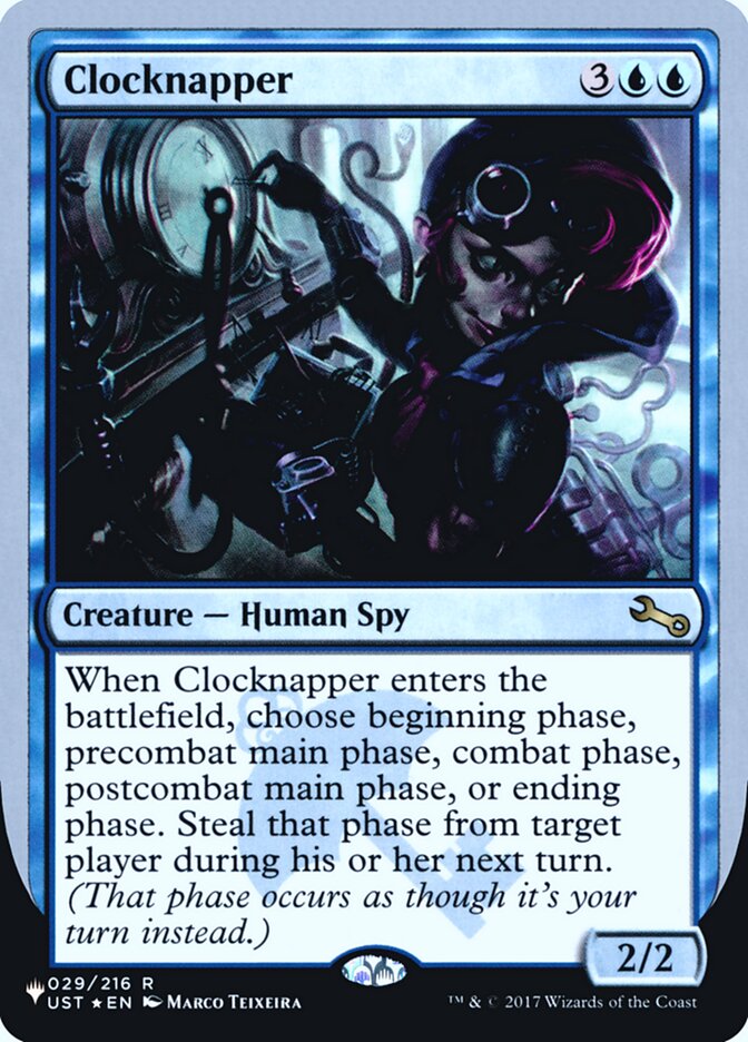 Clocknapper (Unfinity Foil Edition) [The List] | Odin's Place