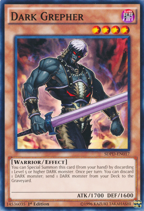 Dark Grepher [SDPD-EN017] Common | Odin's Place