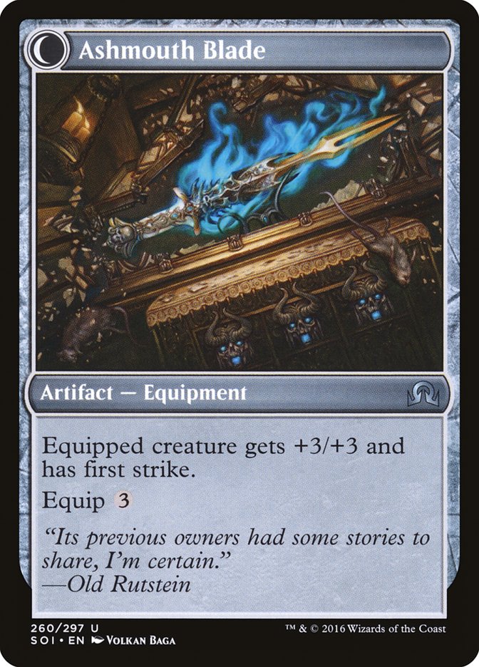 Neglected Heirloom // Ashmouth Blade [Shadows over Innistrad] | Odin's Place