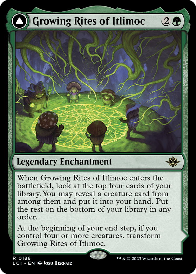 Growing Rites of Itlimoc // Itlimoc, Cradle of the Sun [The Lost Caverns of Ixalan] | Odin's Place