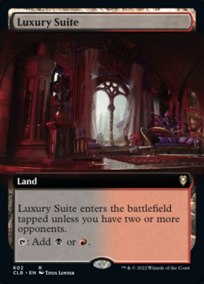 Luxury Suite (Extended Art) [Commander Legends: Battle for Baldur's Gate] | Odin's Place