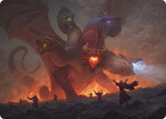 Tiamat Art Card [Dungeons & Dragons: Adventures in the Forgotten Realms Art Series] | Odin's Place