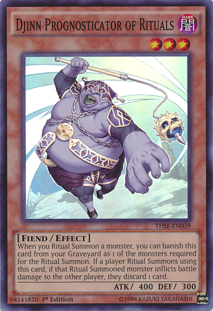Djinn Prognosticator of Rituals [THSF-EN039] Super Rare | Odin's Place