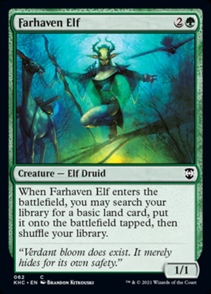 Farhaven Elf [Kaldheim Commander] | Odin's Place