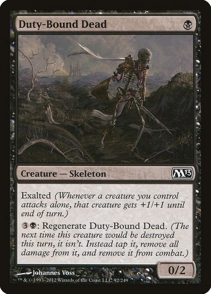Duty-Bound Dead (92) [Magic 2013] | Odin's Place