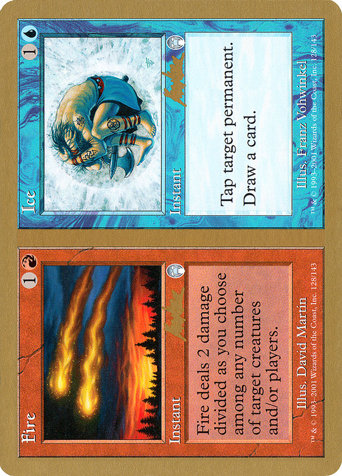 Fire // Ice (Brian Kibler) [World Championship Decks 2002] | Odin's Place