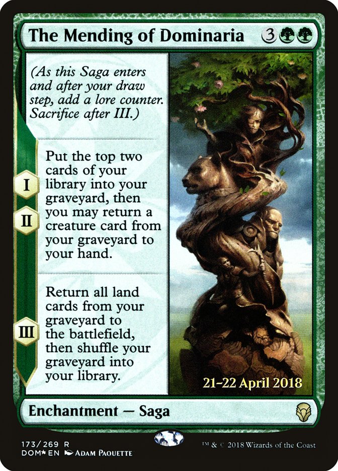 The Mending of Dominaria (173) [Dominaria Prerelease Promos] | Odin's Place