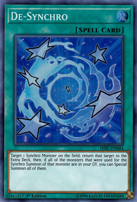 De-Synchro [HISU-EN044] Super Rare | Odin's Place