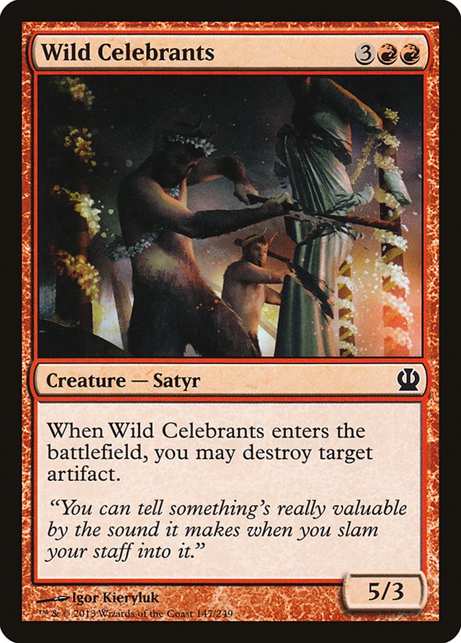 Wild Celebrants (147) [Theros] | Odin's Place