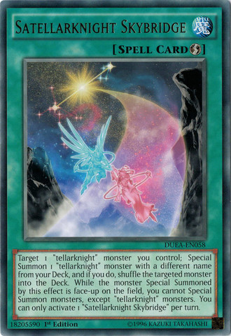 Satellarknight Skybridge [DUEA-EN058] Rare | Odin's Place