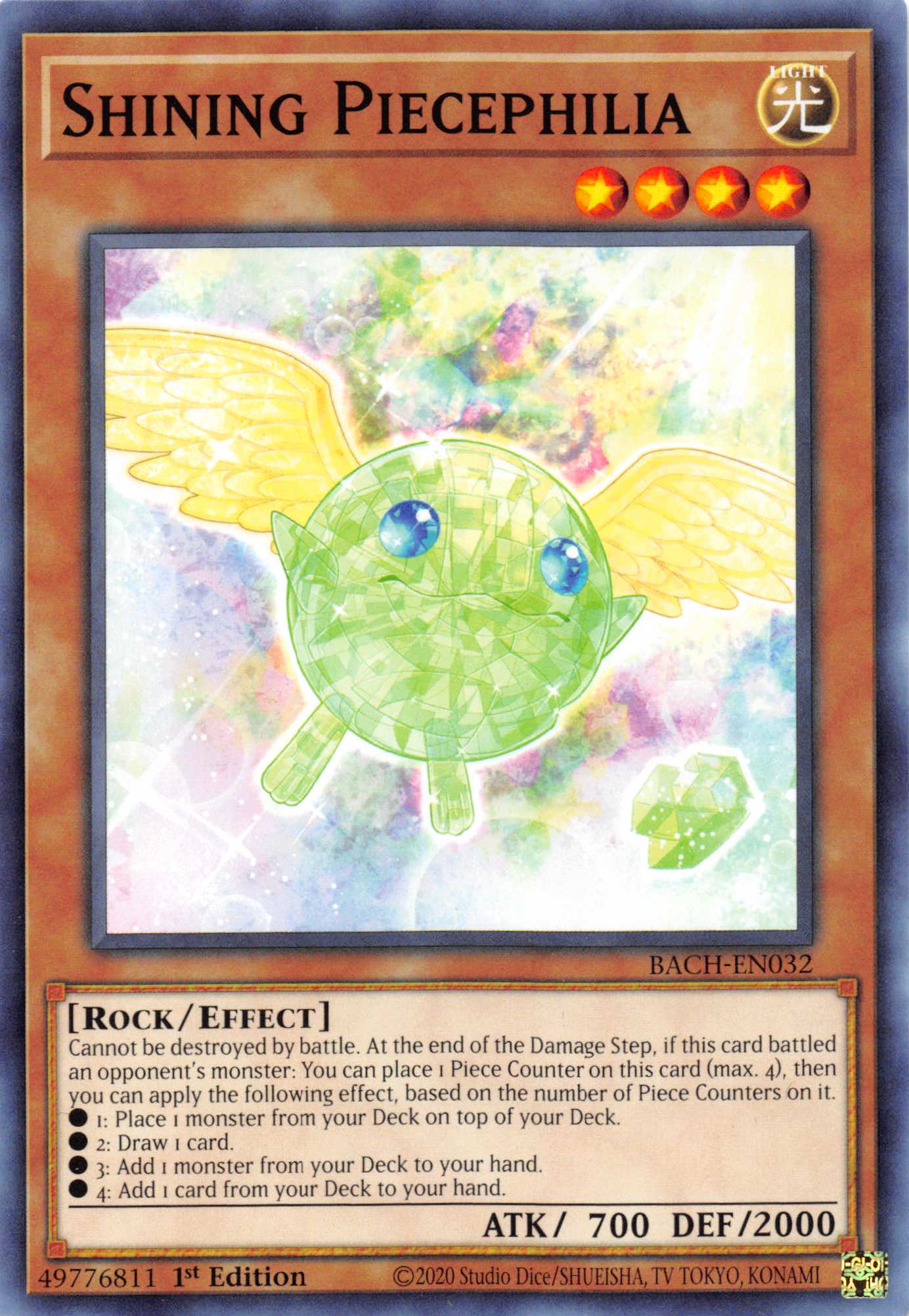 Shining Piecephilia [BACH-EN032] Common | Odin's Place