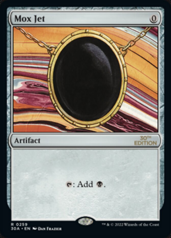 Mox Jet [30th Anniversary Edition] | Odin's Place