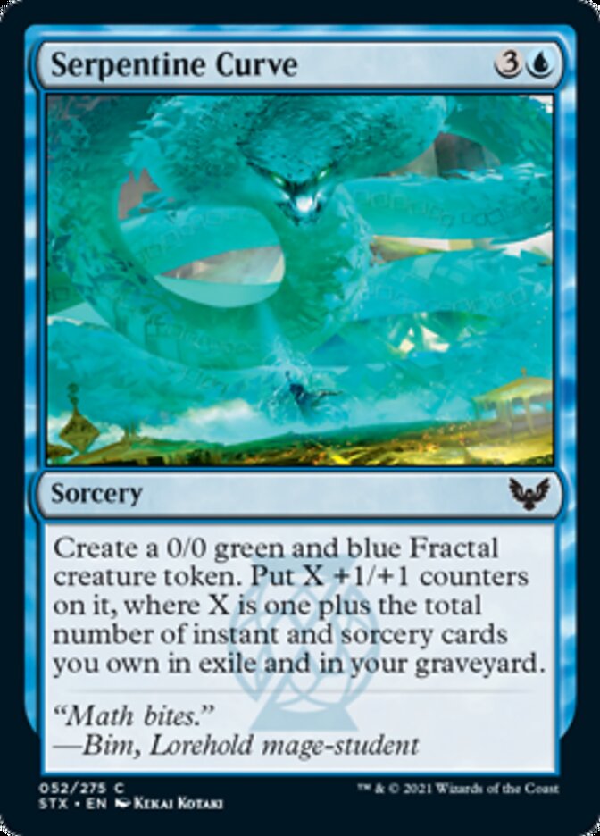 Serpentine Curve [Strixhaven: School of Mages] | Odin's Place