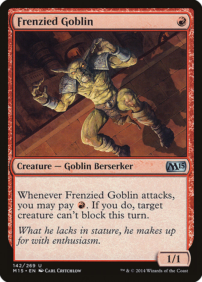 Frenzied Goblin (142) [Magic 2015] | Odin's Place