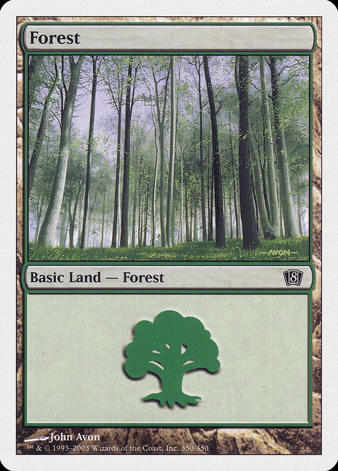 Forest (350) [Eighth Edition] | Odin's Place