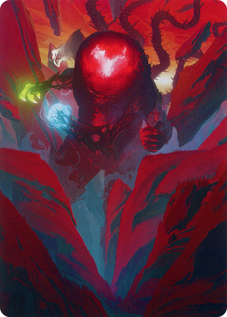 Omnath, Locus of All Art Card (62) [March of the Machine Art Series] | Odin's Place