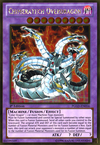 Chimeratech Overdragon [PGLD-EN056] Gold Rare | Odin's Place